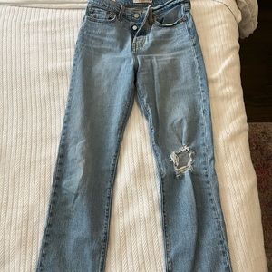 Levi's Wedgie Straight Size 25